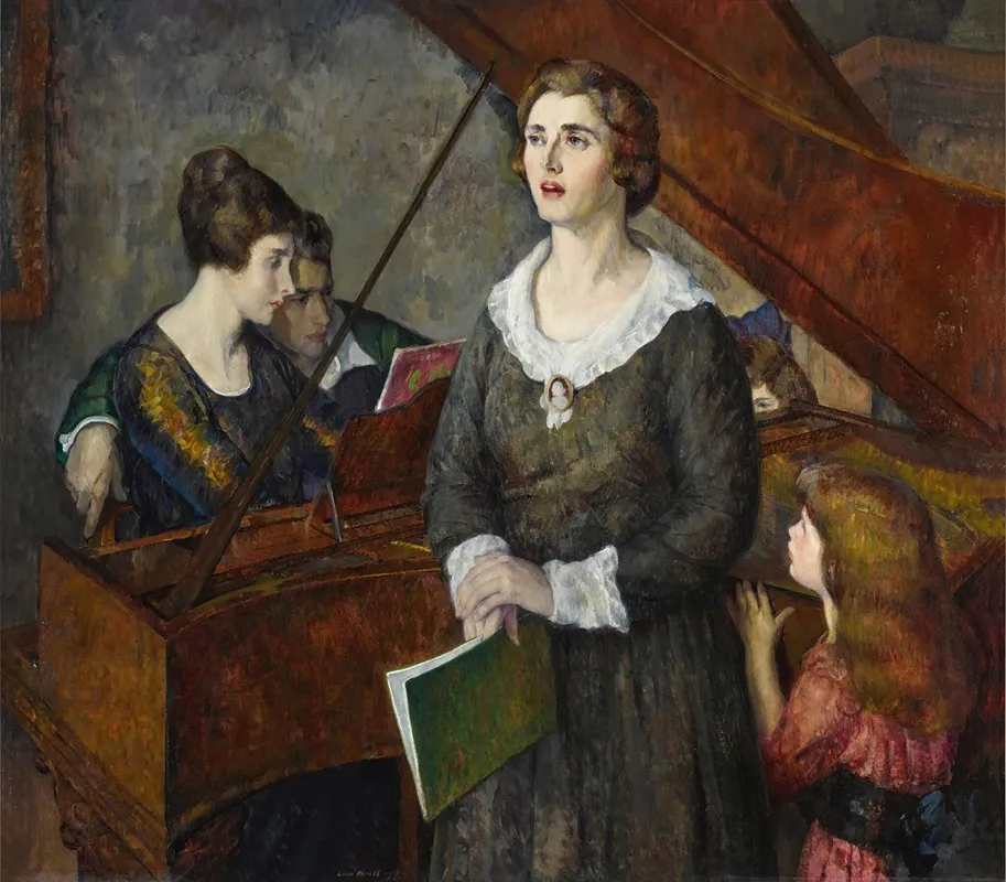 The Song 2 Wall Art by Leon Kroll - High-Resolution Digital Print