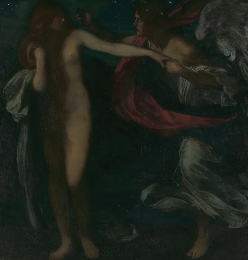 The Sons Of God Saw The Daughters Of Men That They Were Fair Wall Art by Maurice Greiffenhagen - High-Resolution Digital Print