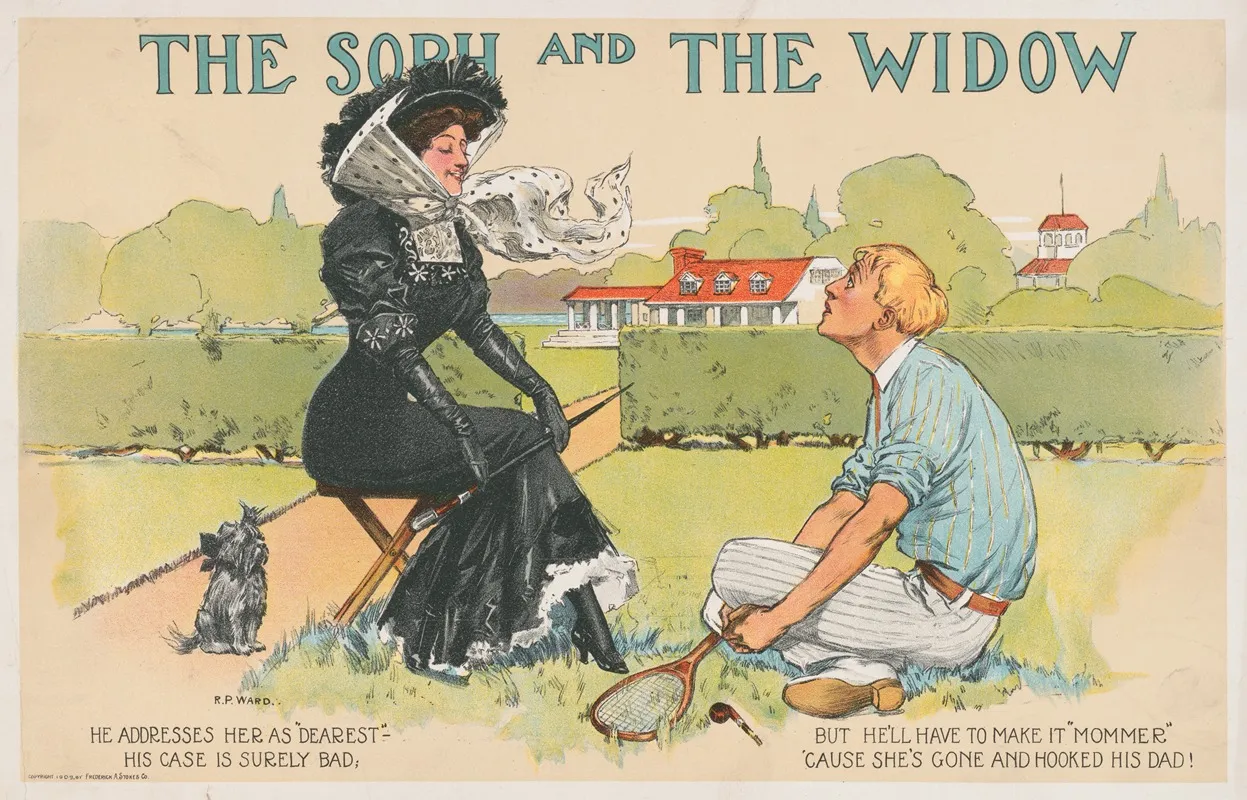 The Soph And The Widow Wall Art by R. P. Ward - High-Resolution Digital Print