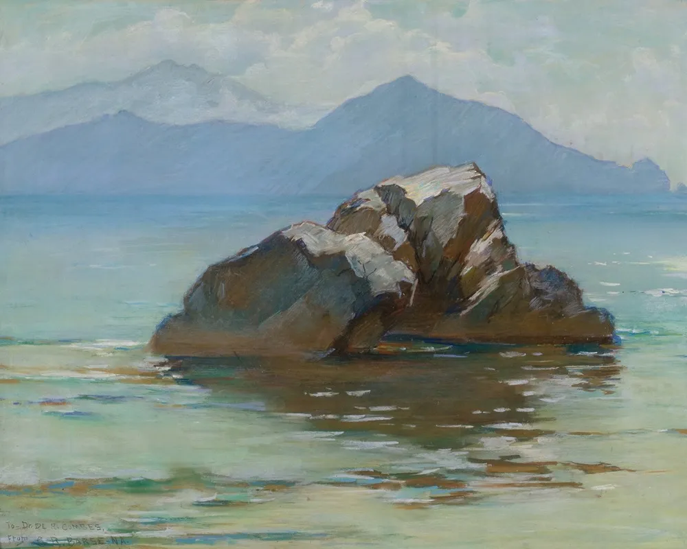 The Sorrentia Peninsula From Capri