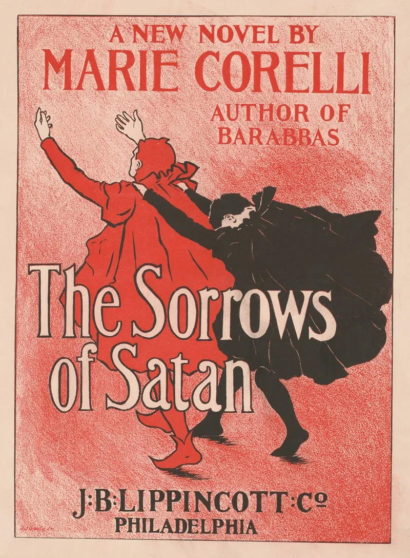 The Sorrows Of Satan Wall Art by Joseph Gould - High-Resolution Digital Print
