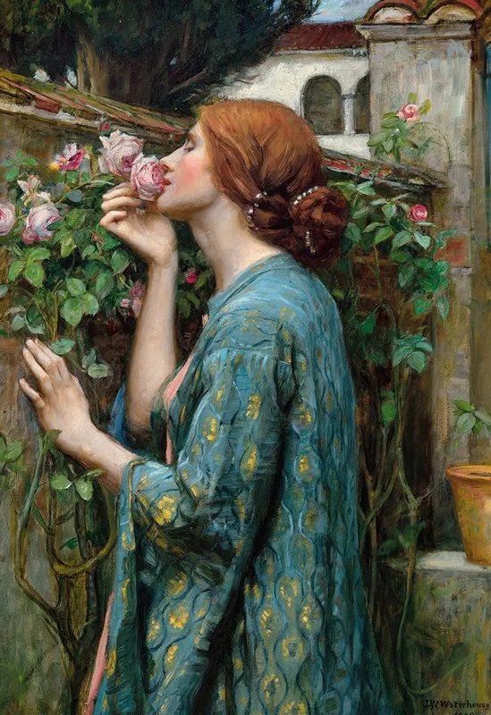 The Soul Of The Rose Wall Art by John William Waterhouse - High-Resolution Digital Print