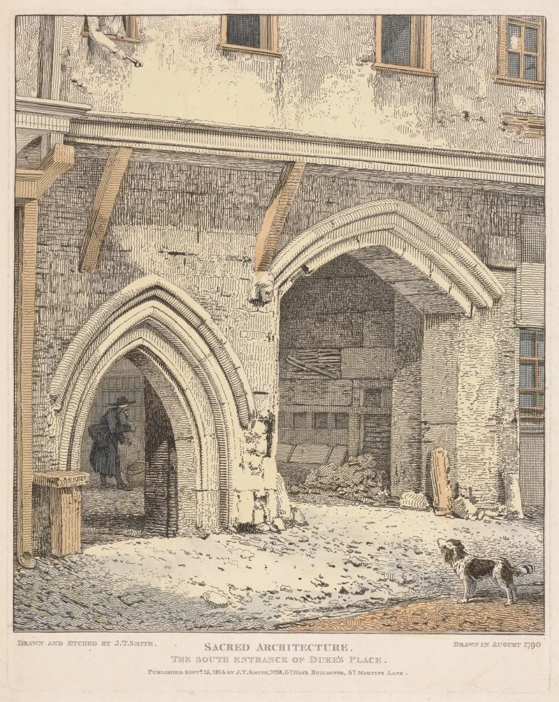 The South Entrance Of Dukes Place