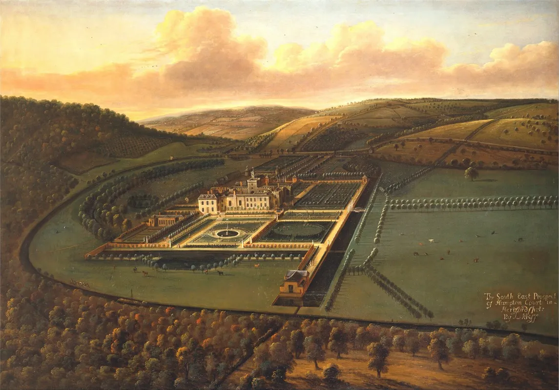 The Southeast Prospect Of Hampton Court Herefordshire