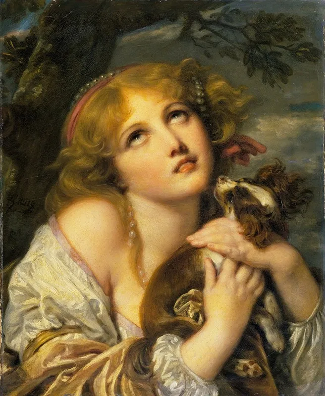 The Souvenir Wall Art by Jean-Baptiste Greuze - High-Resolution Digital Print
