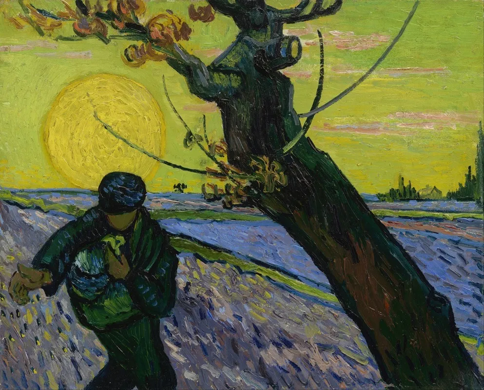 The Sower 8 Wall Art by Vincent van Gogh - High-Resolution Digital Print