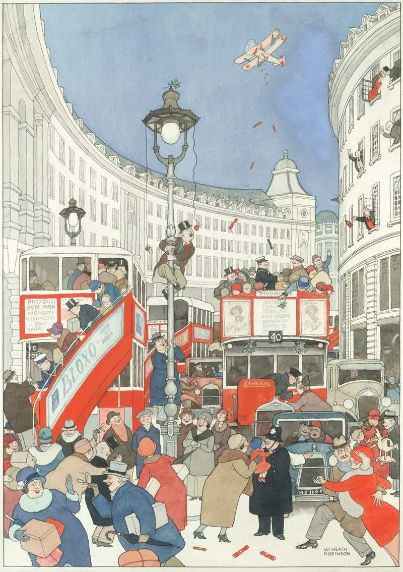 The Spirit Of Christmas In Regent Street