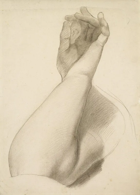 The Spirit Of Justice Study Of The Uplifted Left Arm Of The Figure Of Justice