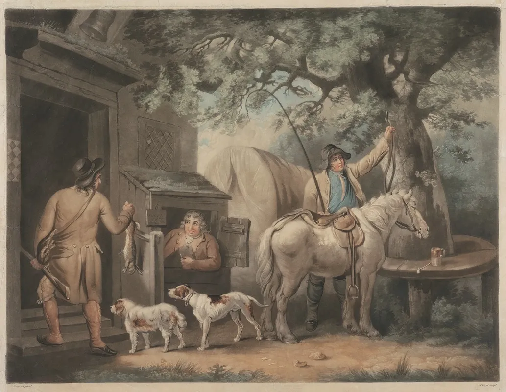 The Sportsmans Return 2 Wall Art by George Morland - High-Resolution Digital Print