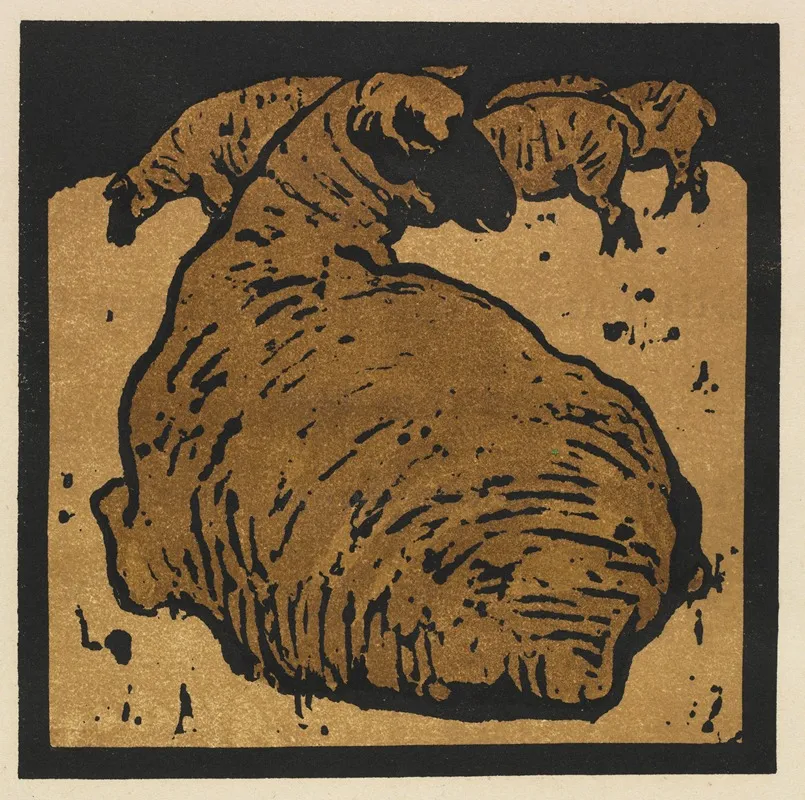The Square Book Of Animals The Simple Sheep 2