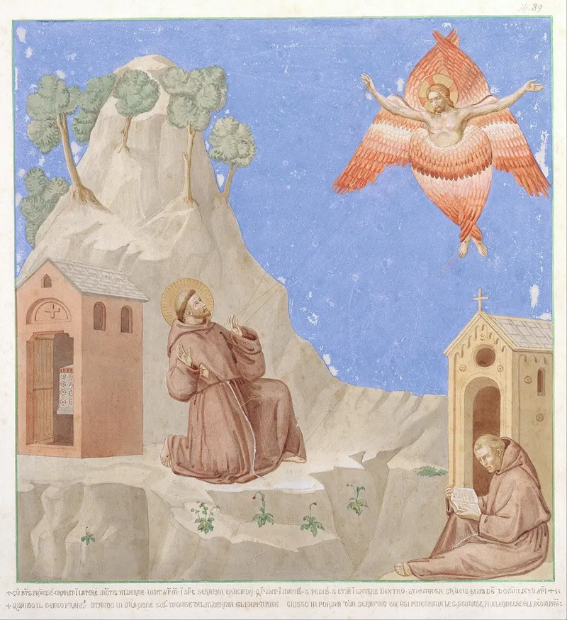 The Stigmatisation Of Saint Francis 2 Wall Art by Johann Anton Ramboux - High-Resolution Digital Print