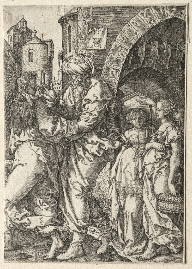 The Story Of Lot Lot And His Family Fleeing Sodom
