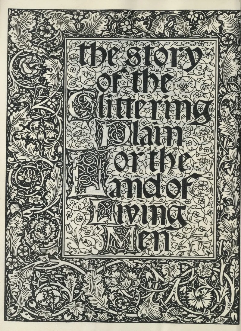 The Story Of The Glittering Plain Titlepage