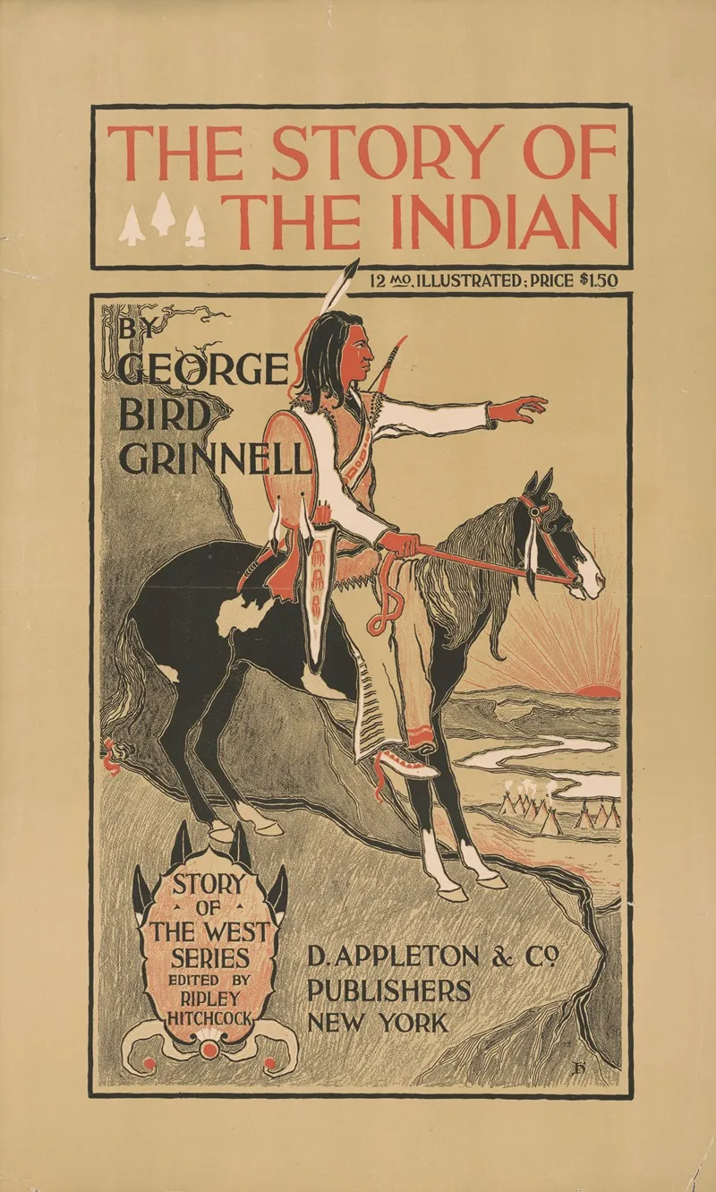 The Story Of The Indian By George Bird Grinnell Wall Art by Louis Frederick Hurd - High-Resolution Digital Print