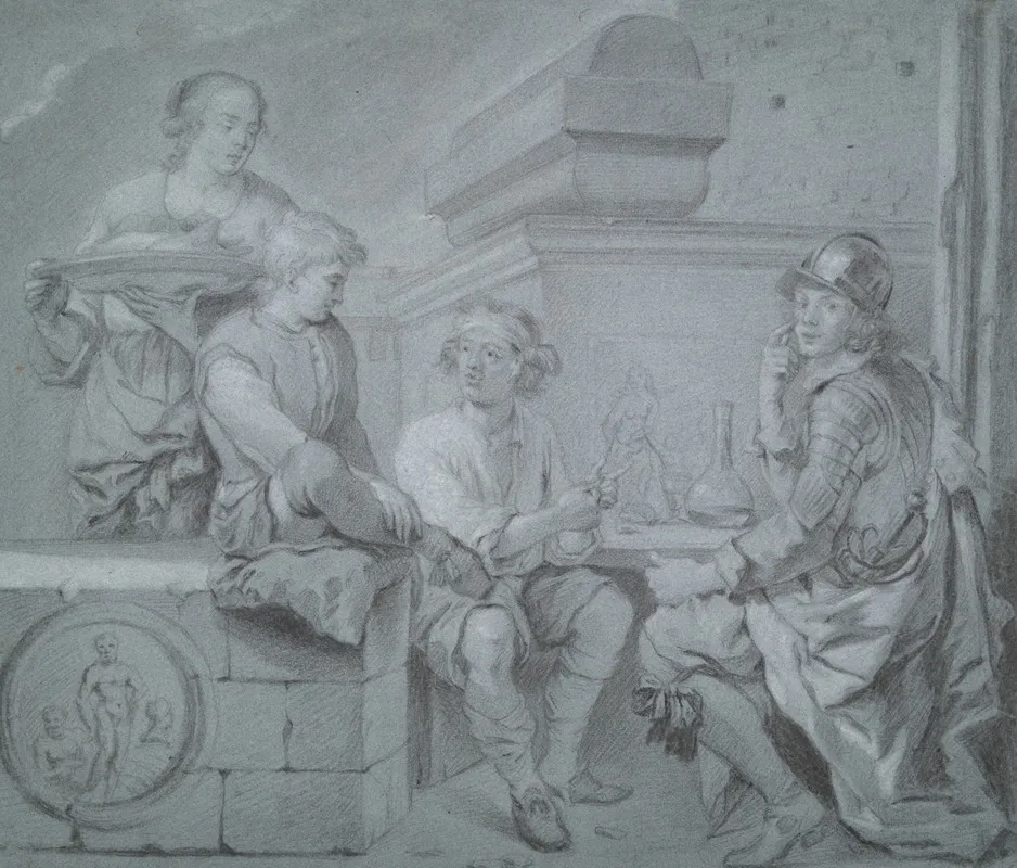 The Story Of The Soldier Wall Art by Johanes Van Somer - High-Resolution Digital Print