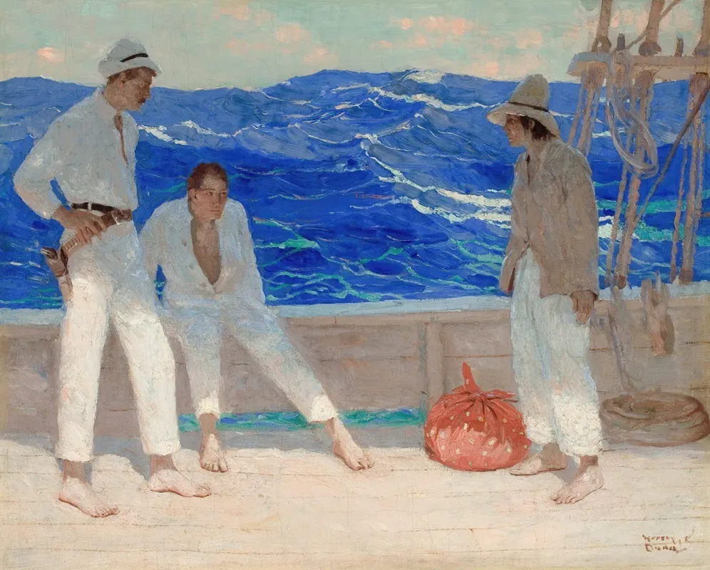The Stowaway Wall Art by Harvey T. Dunn - High-Resolution Digital Print