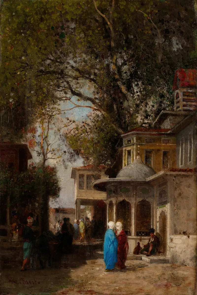 The Street 5 Wall Art by Germain Fabius Brest - High-Resolution Digital Print