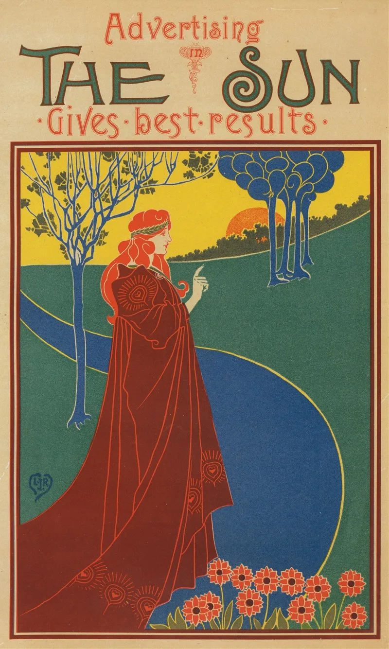 The Sun Gives Good Results Wall Art by Louis Rhead - High-Resolution Digital Print