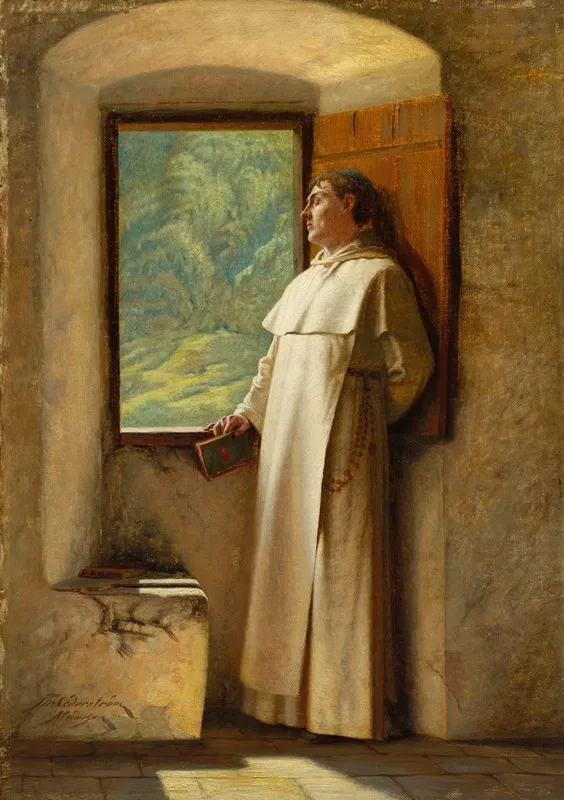 The Sunlight Wall Art by Thure Nicolaus Cederström - High-Resolution Digital Print
