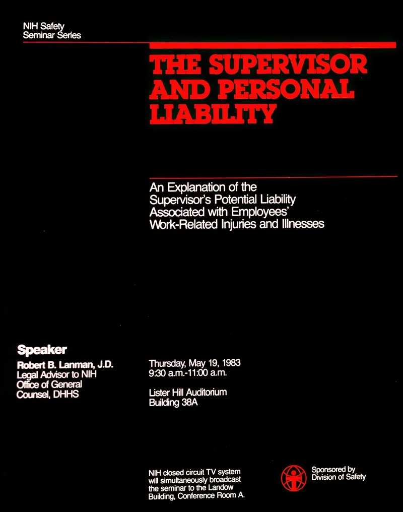 The Supervisor And Personal Liability