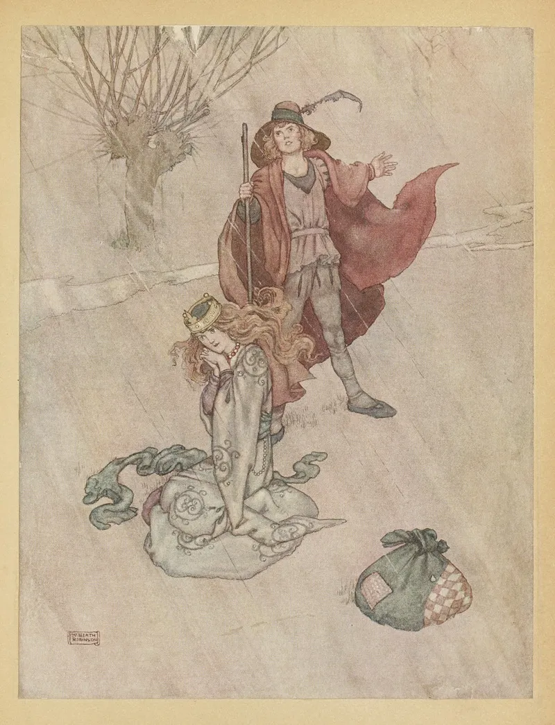 The Swineherd Scolded And The Rain Poured Down