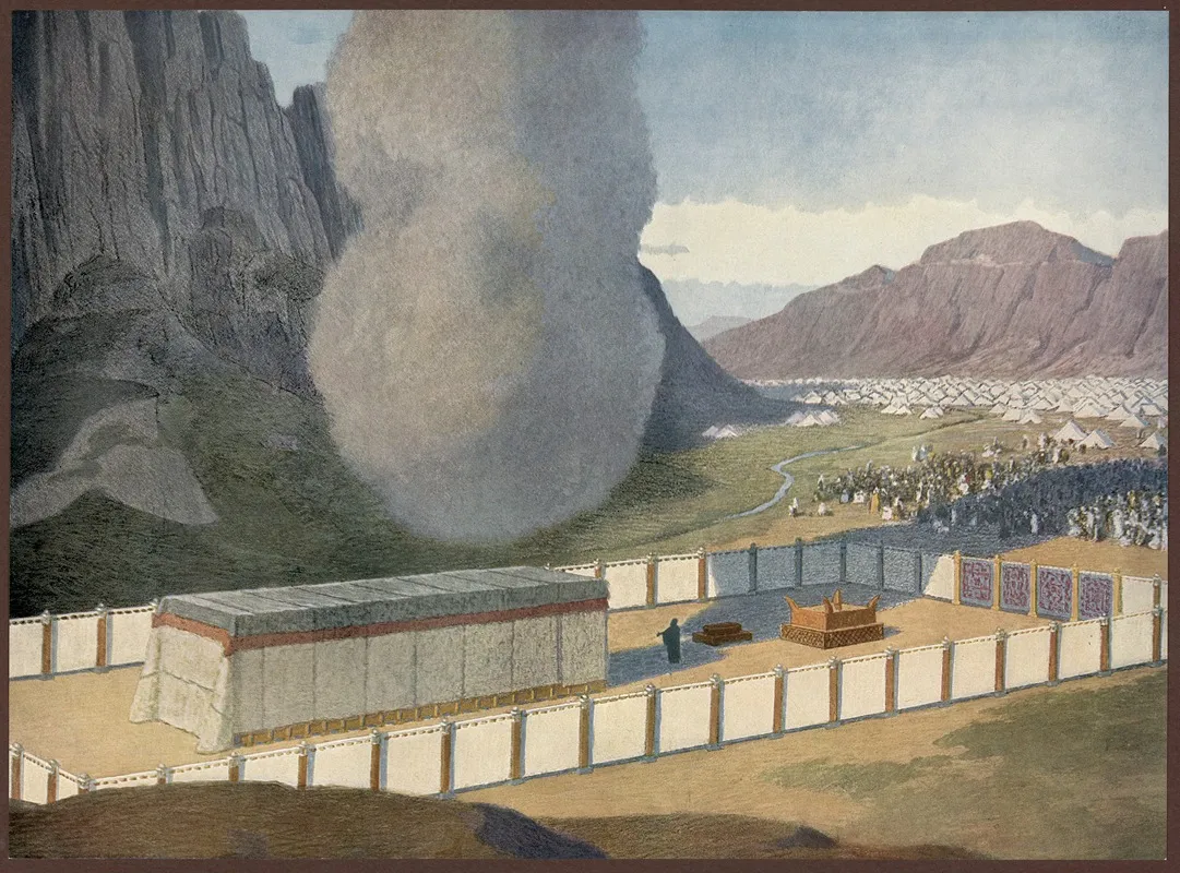 The Tabernacle In The Desert Wall Art by Gebhard Fugel - High-Resolution Digital Print