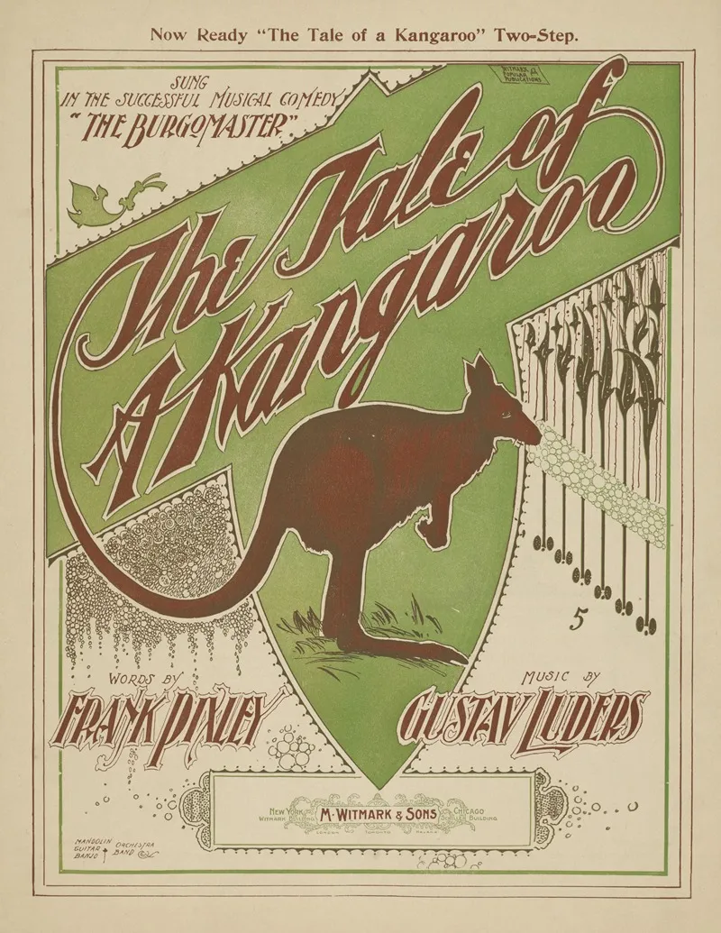 The Tale Of The Kangaroo Wall Art by Anonymous - High-Resolution Digital Print