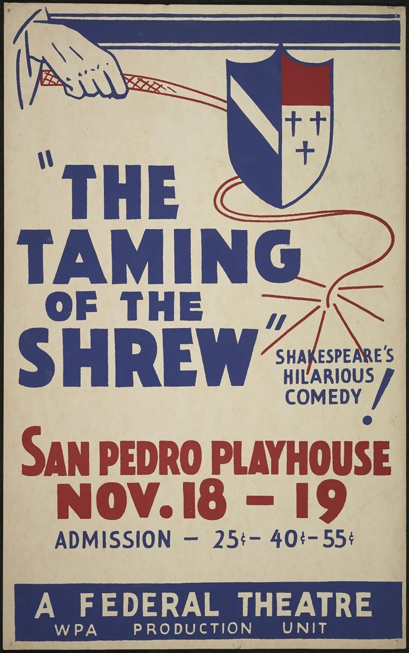The Taming Of The Shrew Wall Art by Anonymous - High-Resolution Digital Print