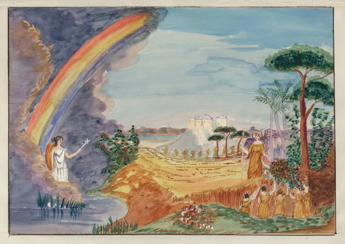 The Tempest Act 4 Scene 2 Wall Art by John K. Chapman &amp; Co. - High-Resolution Digital Print