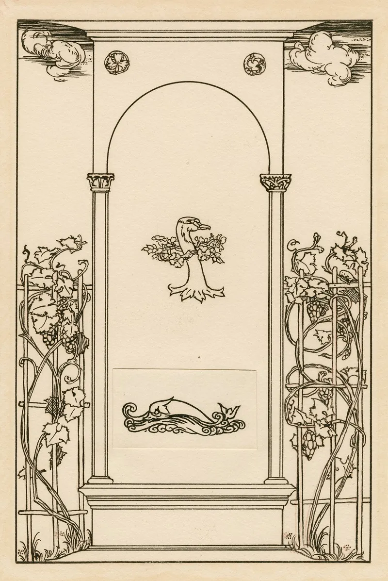 The Tempest Decorative Frame For Title Page