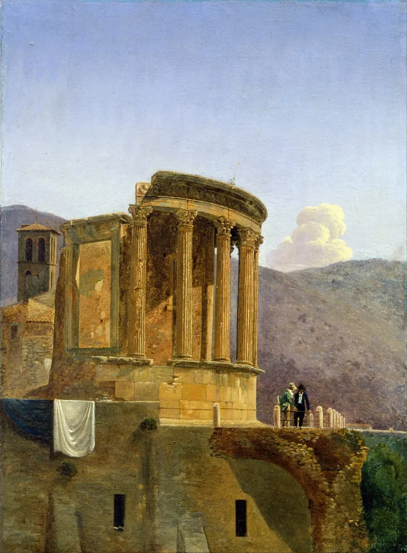 The Temple Of Vesta At Tivoli