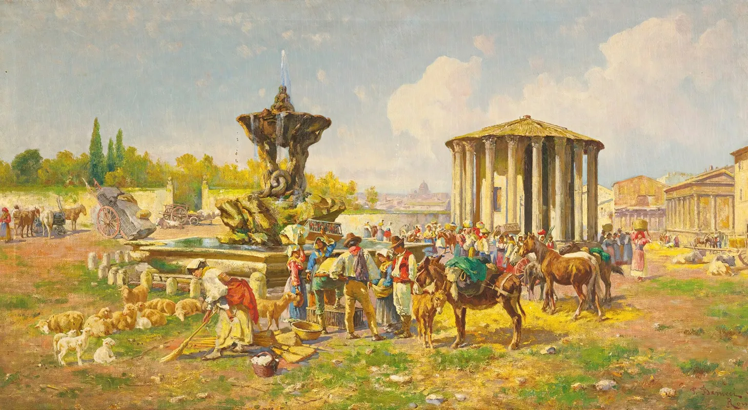The Temple Of Vesta Rome 2