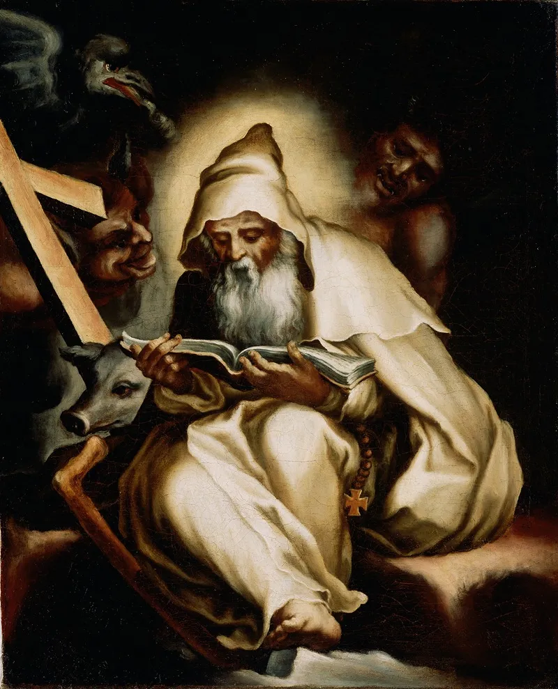 The Temptation Of Saint Anthony 2 Wall Art by Lelio Orsi - High-Resolution Digital Print