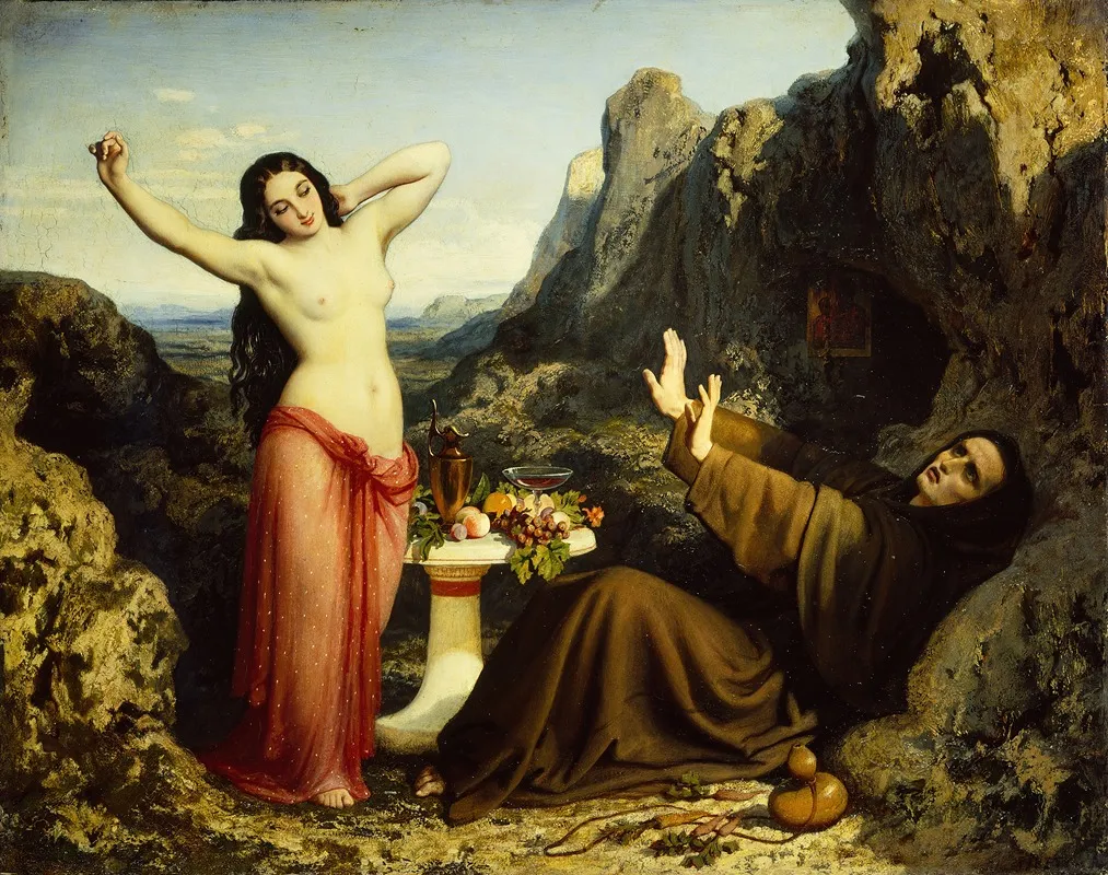 The Temptation Of Saint Hilarion