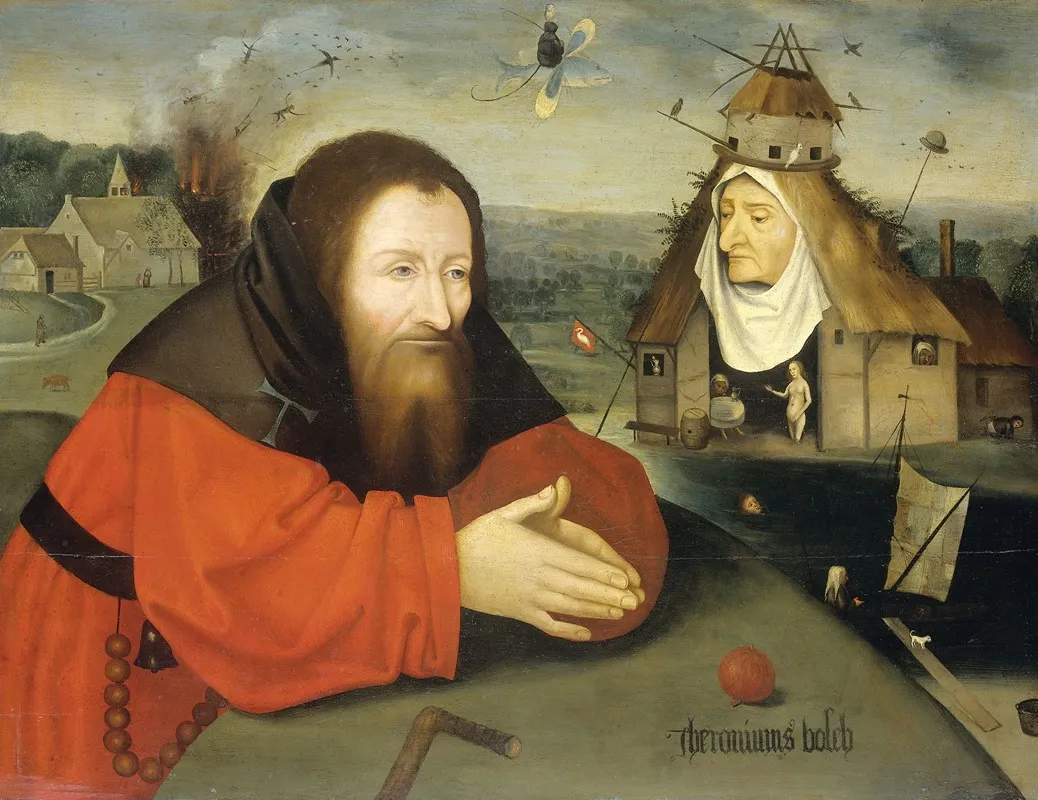 The Temptation Of St Anthony 8 Wall Art by Manner of Hieronymus Bosch - High-Resolution Digital Print