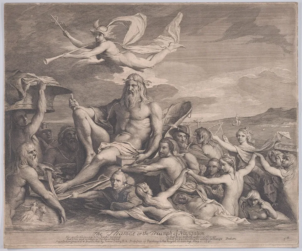 The Thames Or The Triumph Of Navigation