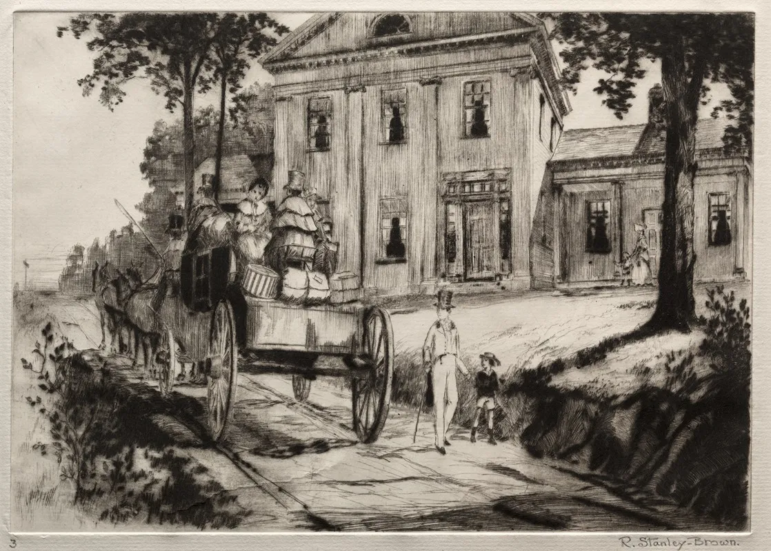 The Thirties Wall Art by Rudolph Stanley-Brown - High-Resolution Digital Print