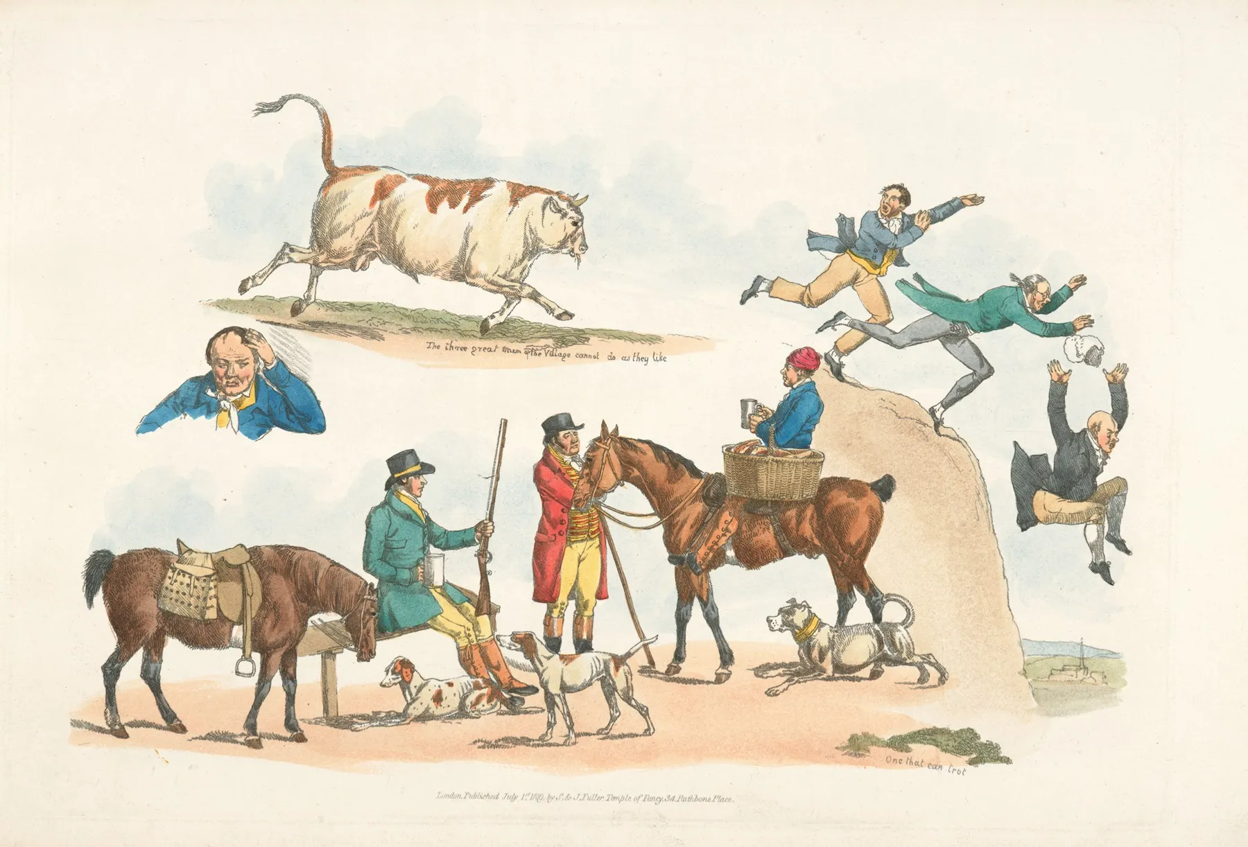 The Three Great Men Of The Village Cannot Do As They Like