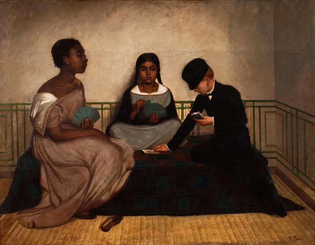 The Three Races Or Equality Before The Law Wall Art by Francisco Laso - High-Resolution Digital Print