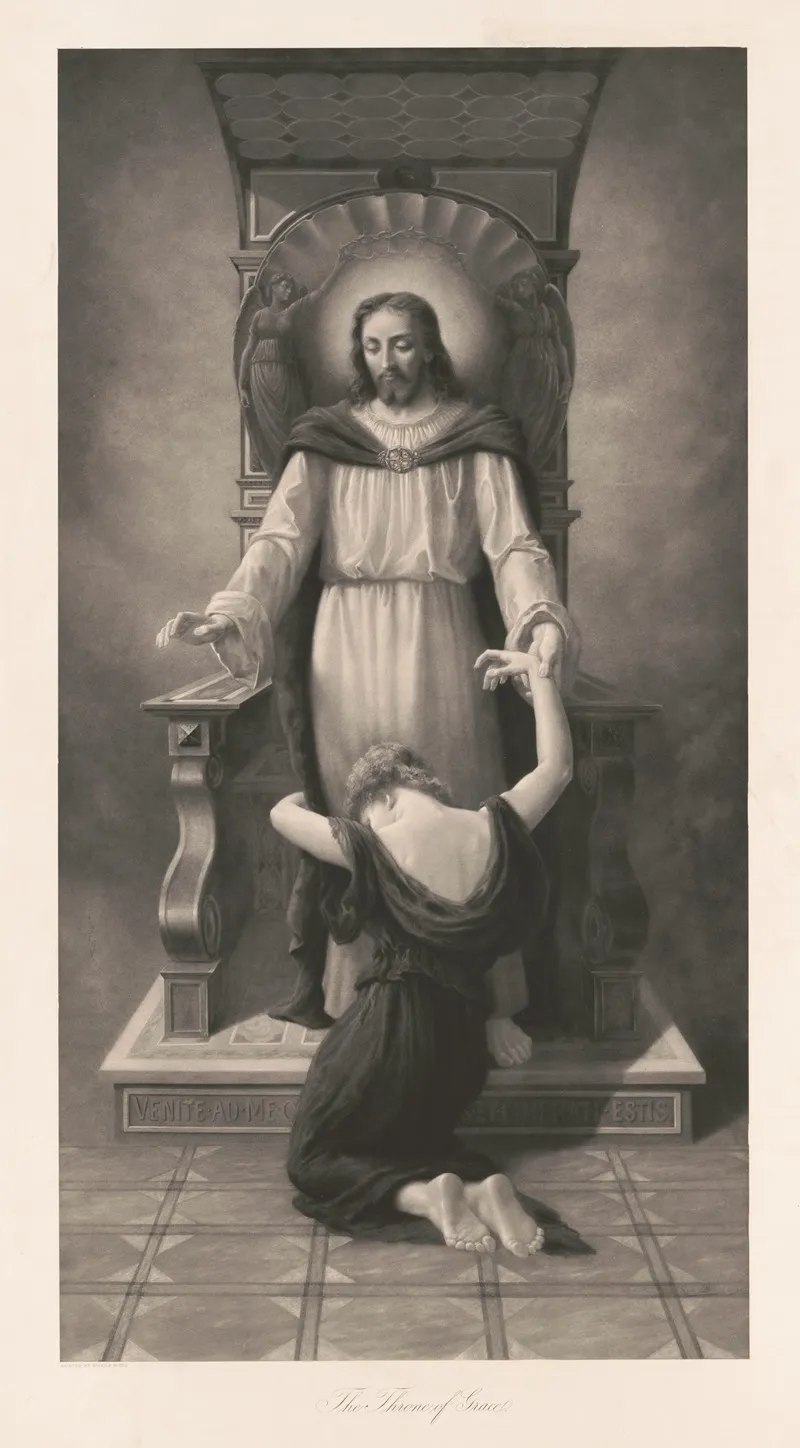 The Throne Of Grace Wall Art by Rudolf Blind - High-Resolution Digital Print