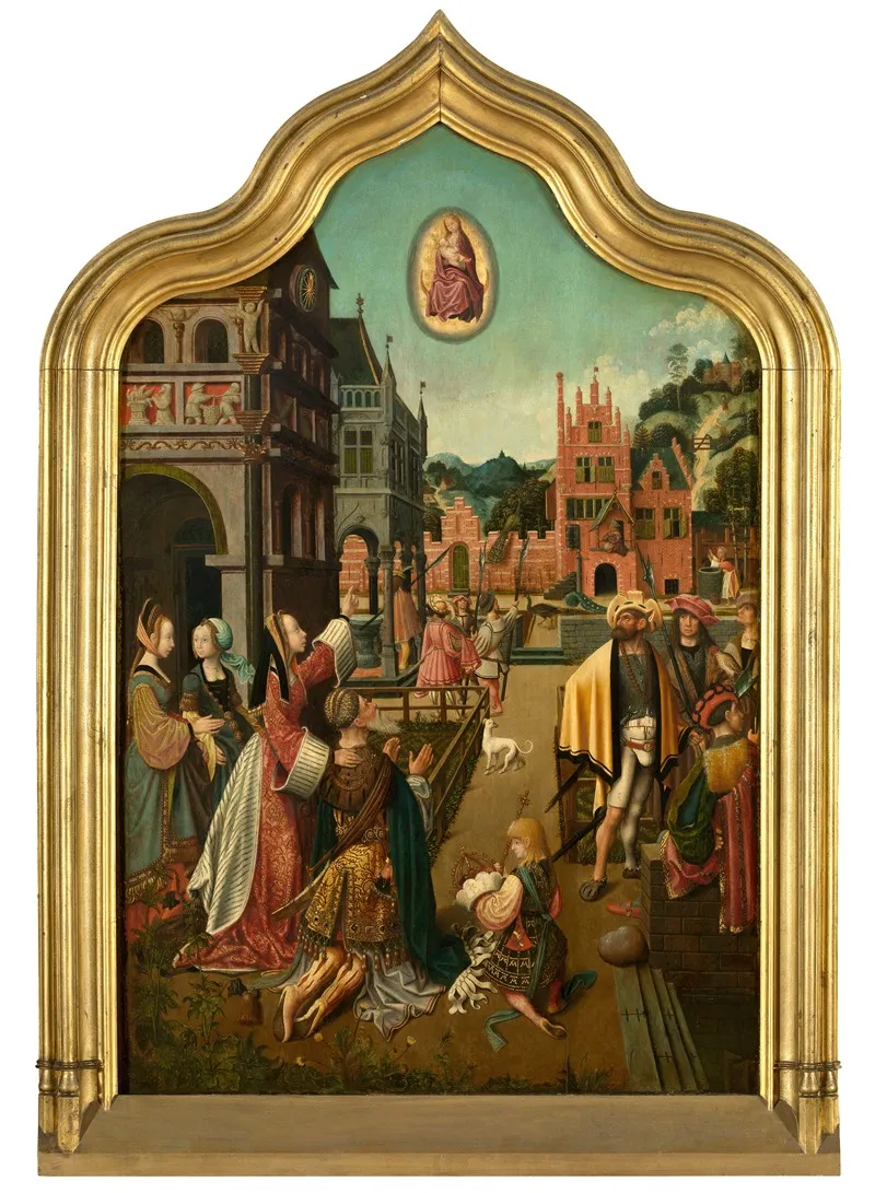 The Tiburtine Sibyl 3 Wall Art by Jan Jansz Mostaert - High-Resolution Digital Print