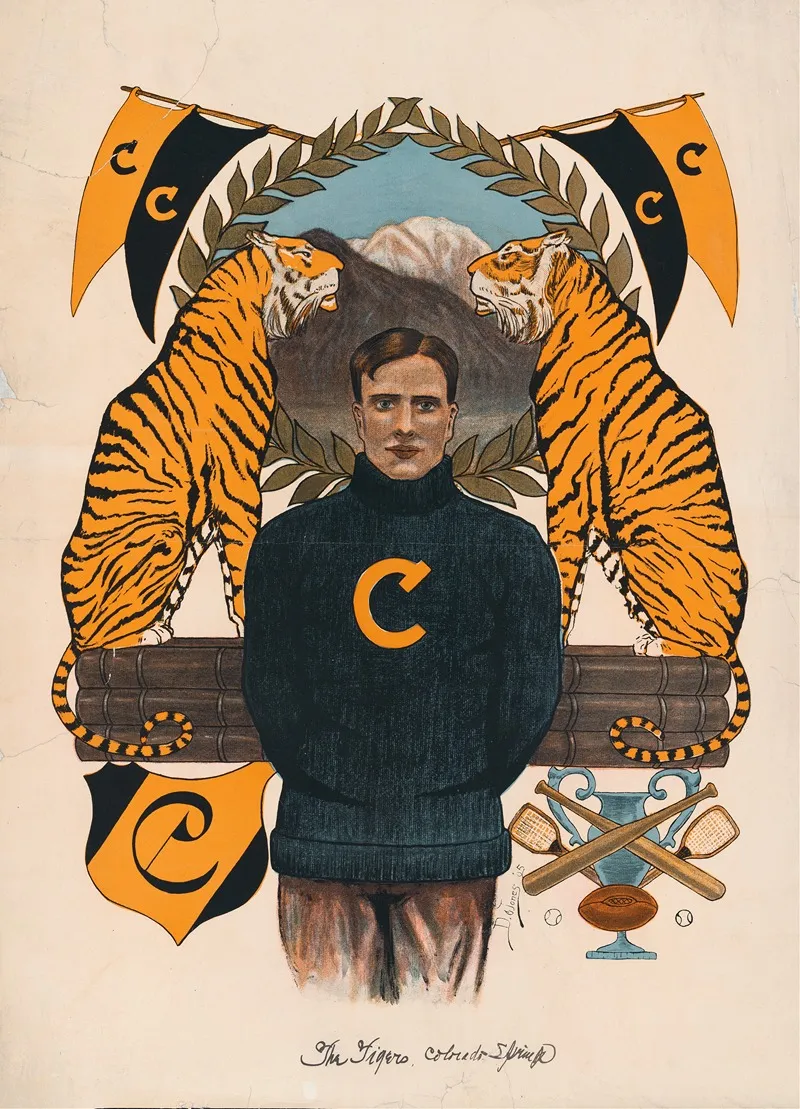 The Tigers Colorado Springs Wall Art by Whitney and Grimwood - High-Resolution Digital Print