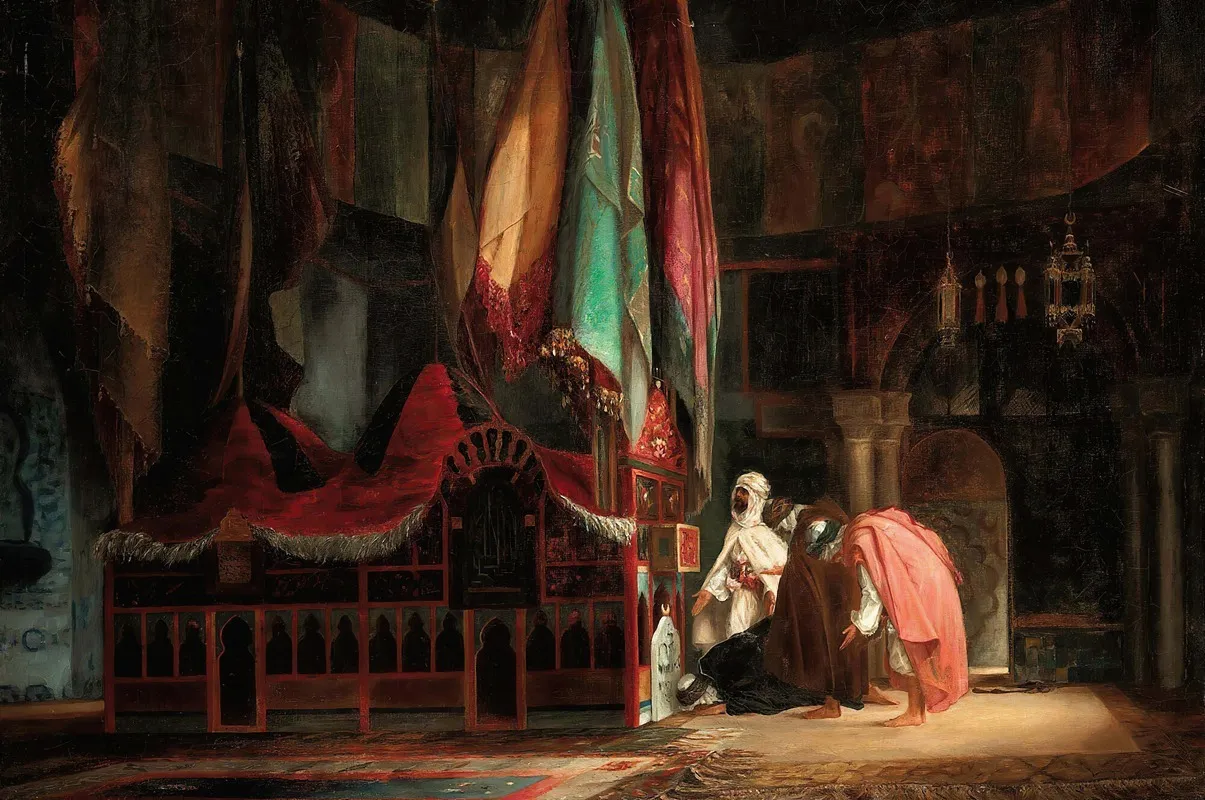The Tomb Of Sidi Abder Rahman Algiers Wall Art by Ernest Tuckerman - High-Resolution Digital Print