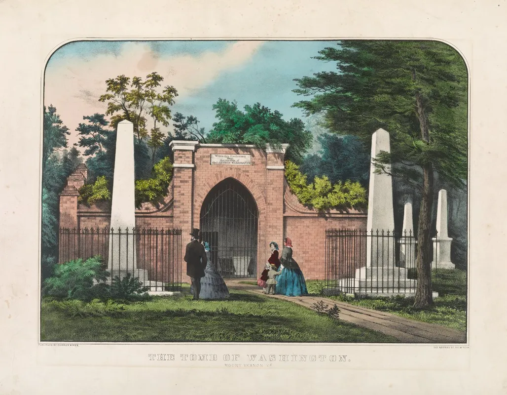 The Tomb Of Washington Mount Vernon Va