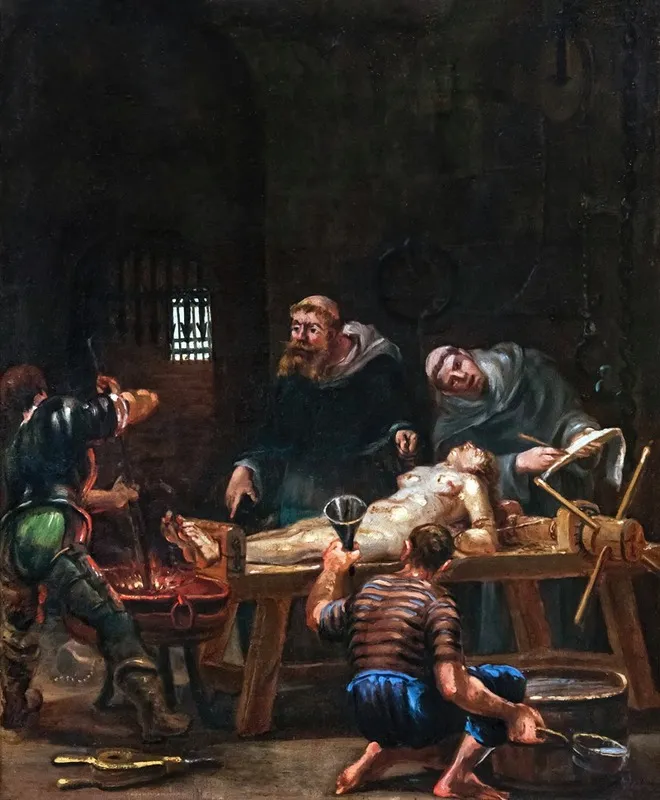 The Torture Of The Marquise De Brinvilliers