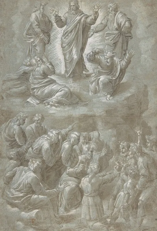 The Transfiguration After Raphael Wall Art by Biagio Pupini - High-Resolution Digital Print