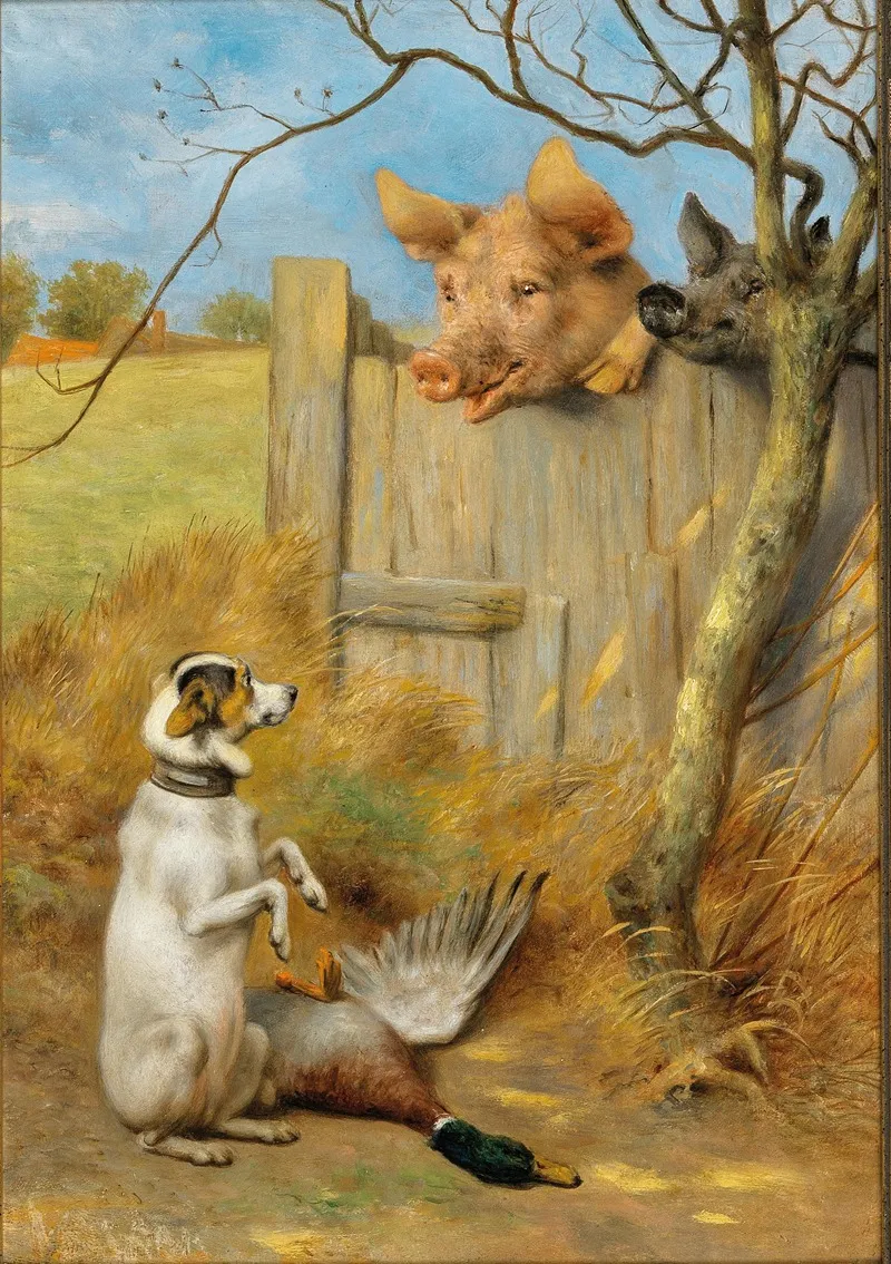 The Trial Wall Art by Herbert William Weekes - High-Resolution Digital Print