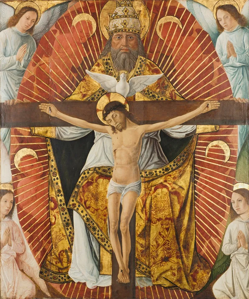 The Trinity 4 Wall Art by Laurent Girardin - High-Resolution Digital Print