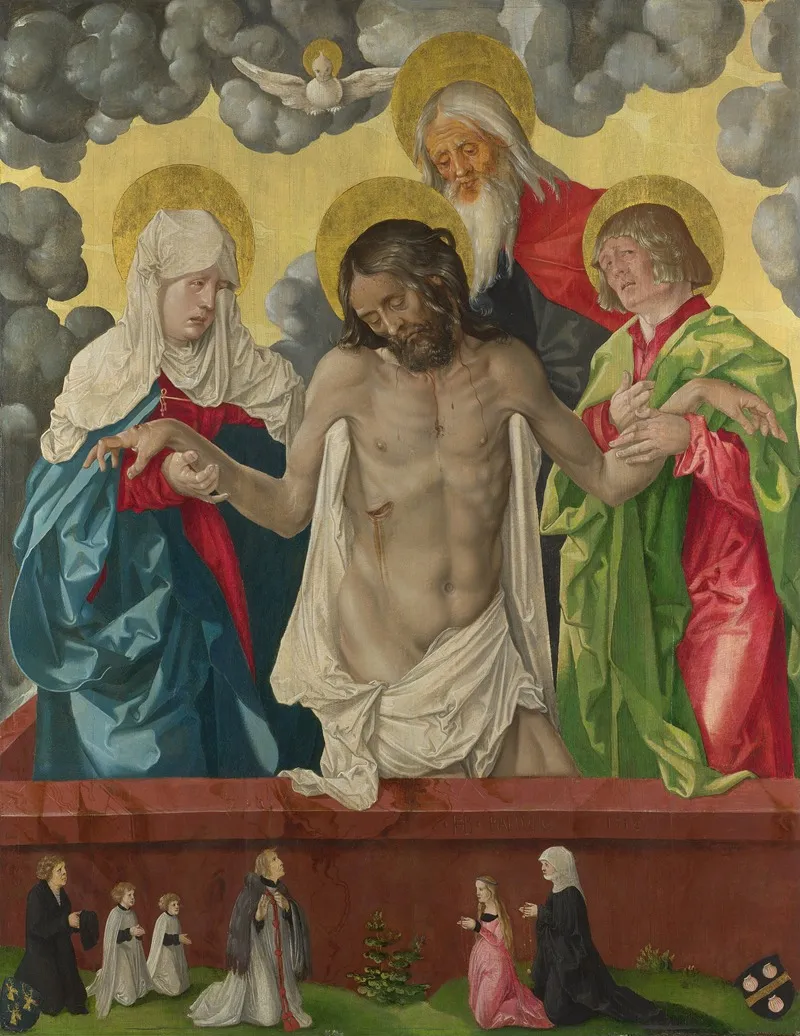 The Trinity And Mystic Pieta
