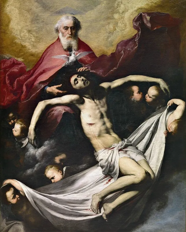 The Trinity Wall Art by Jusepe de Ribera - High-Resolution Digital Print